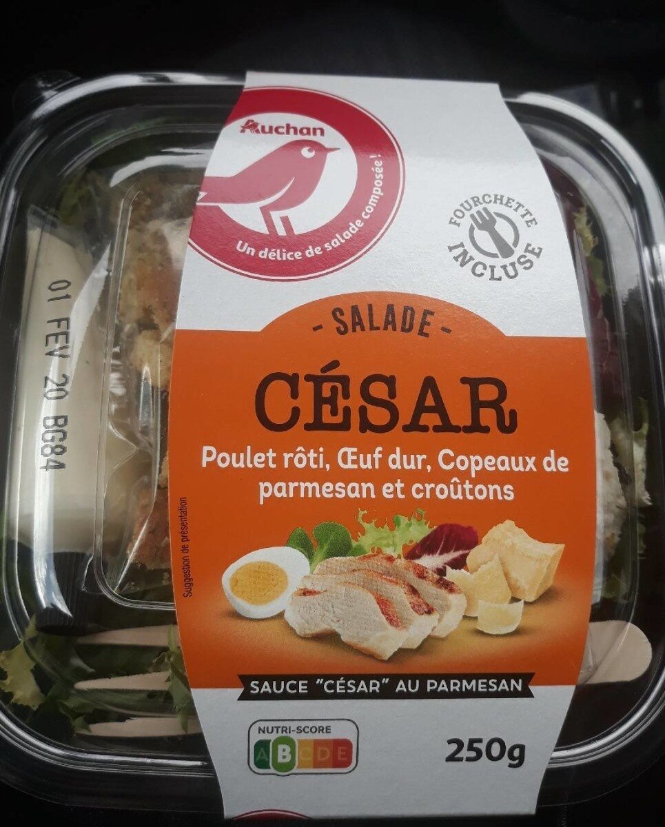 Salade Caesar Auchan - Product - fr