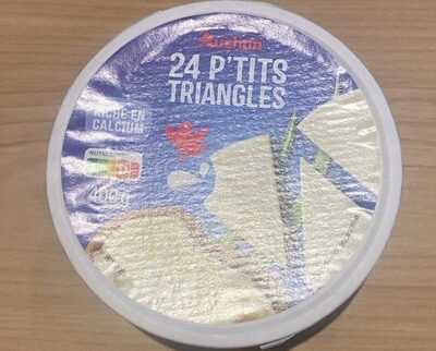 Petits triangles de fromage fondu 24 fromages - Produit