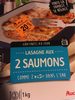 Lasagnes aux Deux Saumons - Product