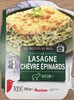 La Lasagne Chèvre Épinards - Produkt