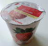 Yaourt brassé sucré à la fraise aromatisé jasmin - Produit