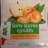compote pomme-abricot sans sucres ajoutés - Product