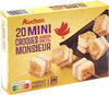 20 mini croques monsieur jambon emmental - Produit
