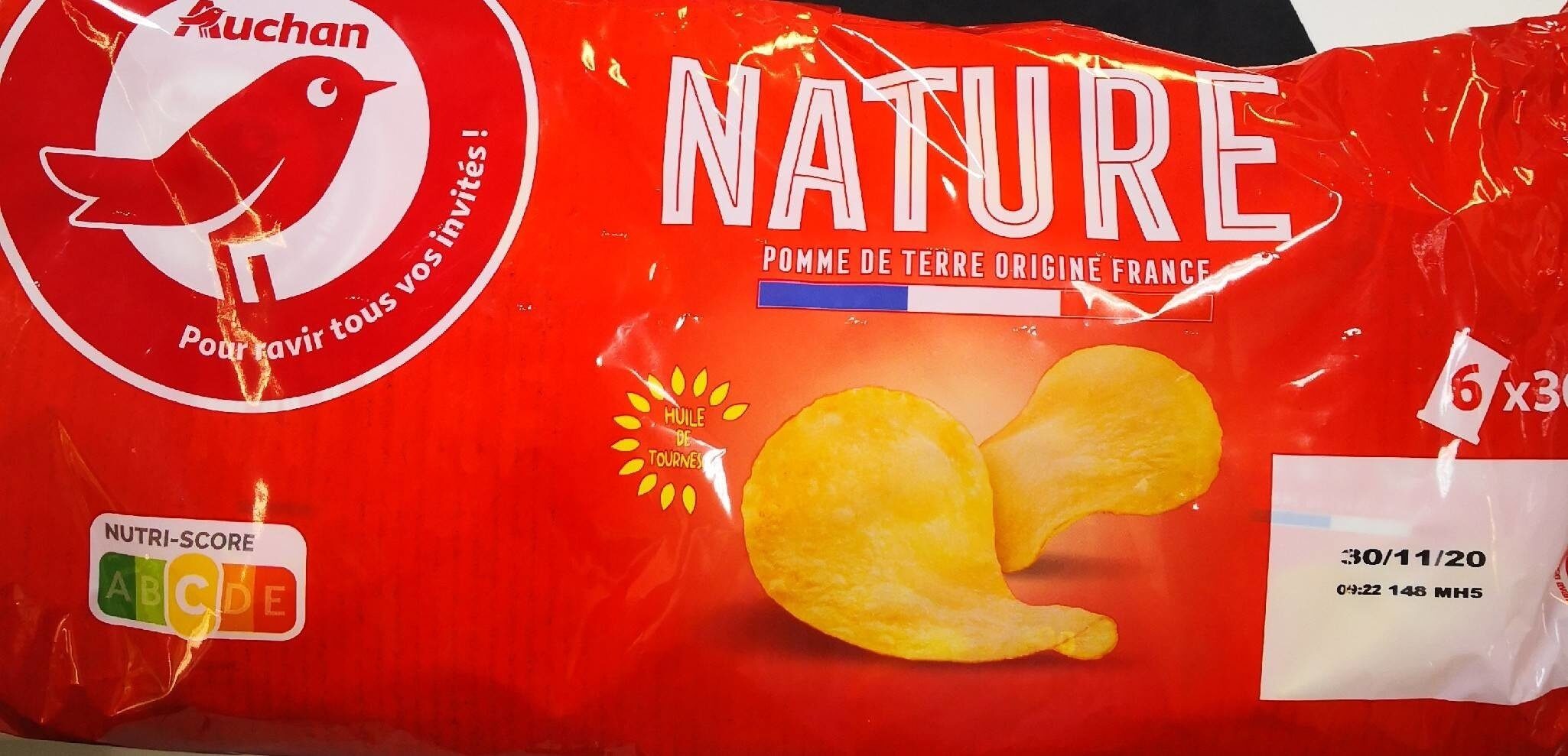 Chips nature 6x30g - Produkt - fr