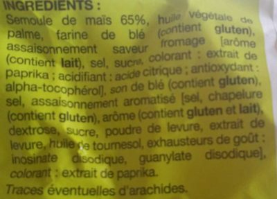 Soufflés Saveur Fromage - Ingredients - fr