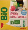 Spécialité Pomme Fraise-Myrtille Bio - Product