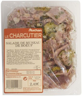 Salade de museau de boeuf - Product - fr