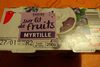 Yaourt sur Lit de Fruits Myrtille - Produit