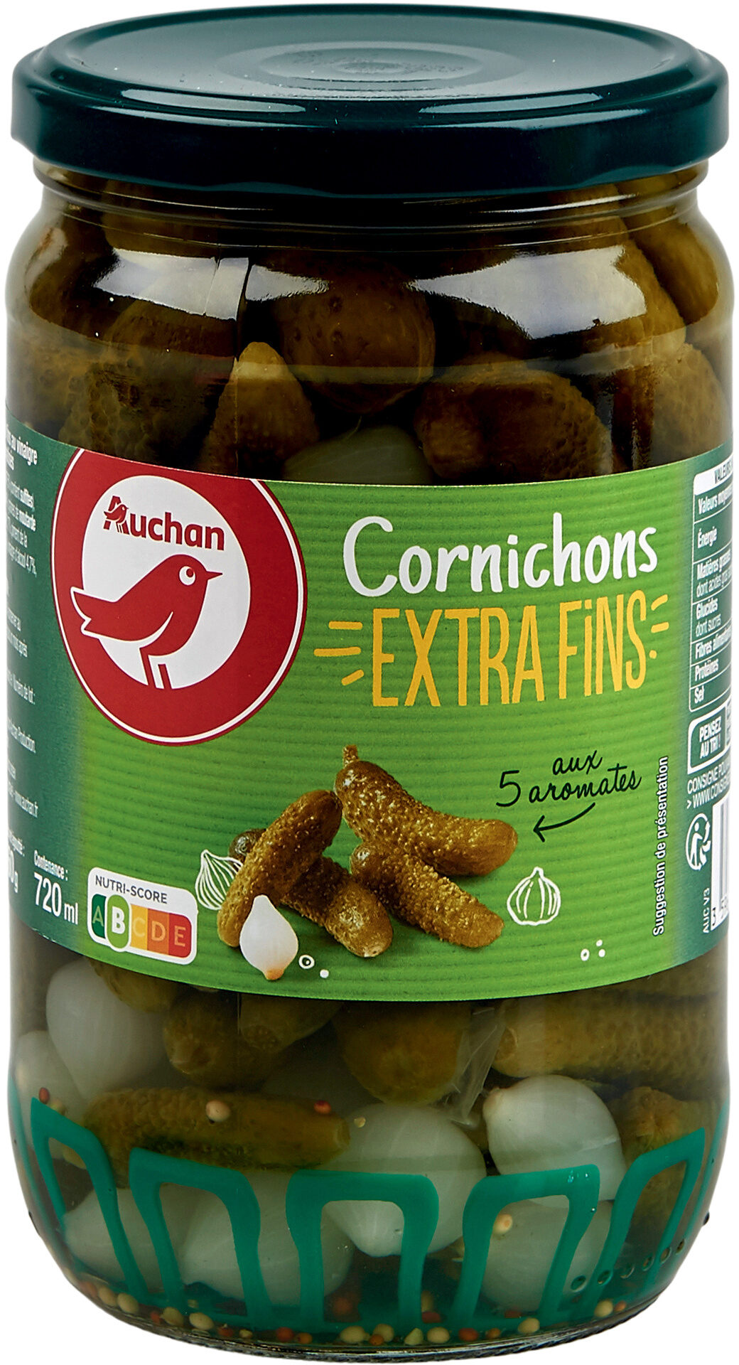 Cornichons extra-fins aux 5 aromates - Produit