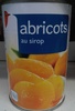 Abricots au sirop - Product