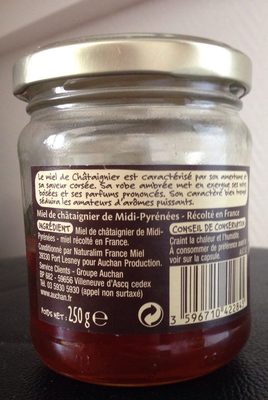 Miel de châtaignier de Midi-Pyrénées - Ingredients - fr