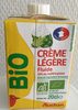 Creme Legère Liquide 15% Mat Grasse biologique - Product