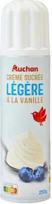 Crème SucréeLégèreA la vanille - Product - fr