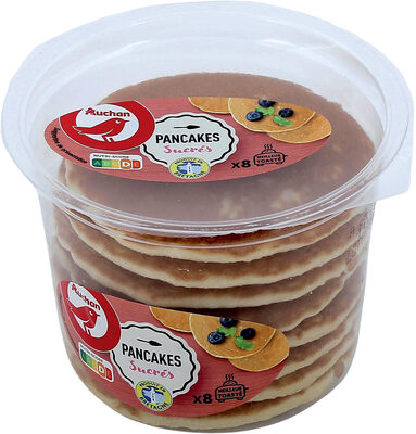 8 Pancakes sucrés - Product - fr
