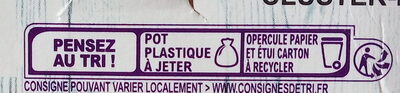 Yaourt au lait de Brebis nature - Instrucciones de reciclaje y/o información de embalaje - fr