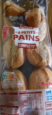 6 Petits Pains complets - Product - fr