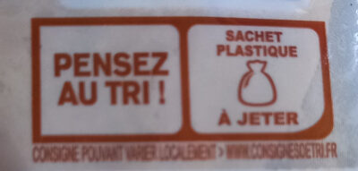 6 Petits Pains complets - Recycling instructions and/or packaging information - fr