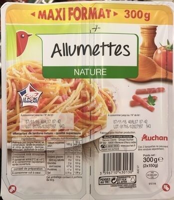 Allumettes nature (maxi format) - 产品 - fr