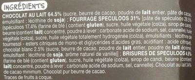 Lait Spéculoos - Ingredienser - fr