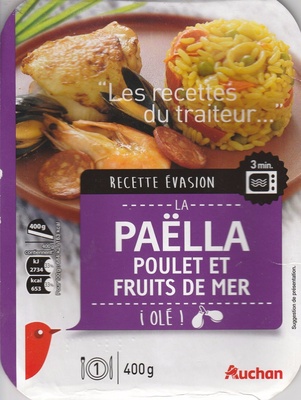 Paëlla Poulet et Fruits de Mer - Produit