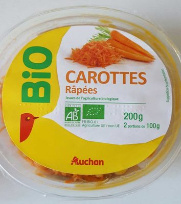Carottes râpée Bio - Product - fr