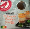 Verrines St Jacques pommes carrottes - Produit