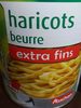 Haricots Beurre extra fin - Produkt