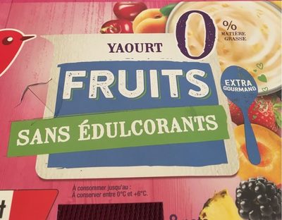 Yaourts Fruits 0% de Matière Grasse, Sans Édulcorants - Product - fr