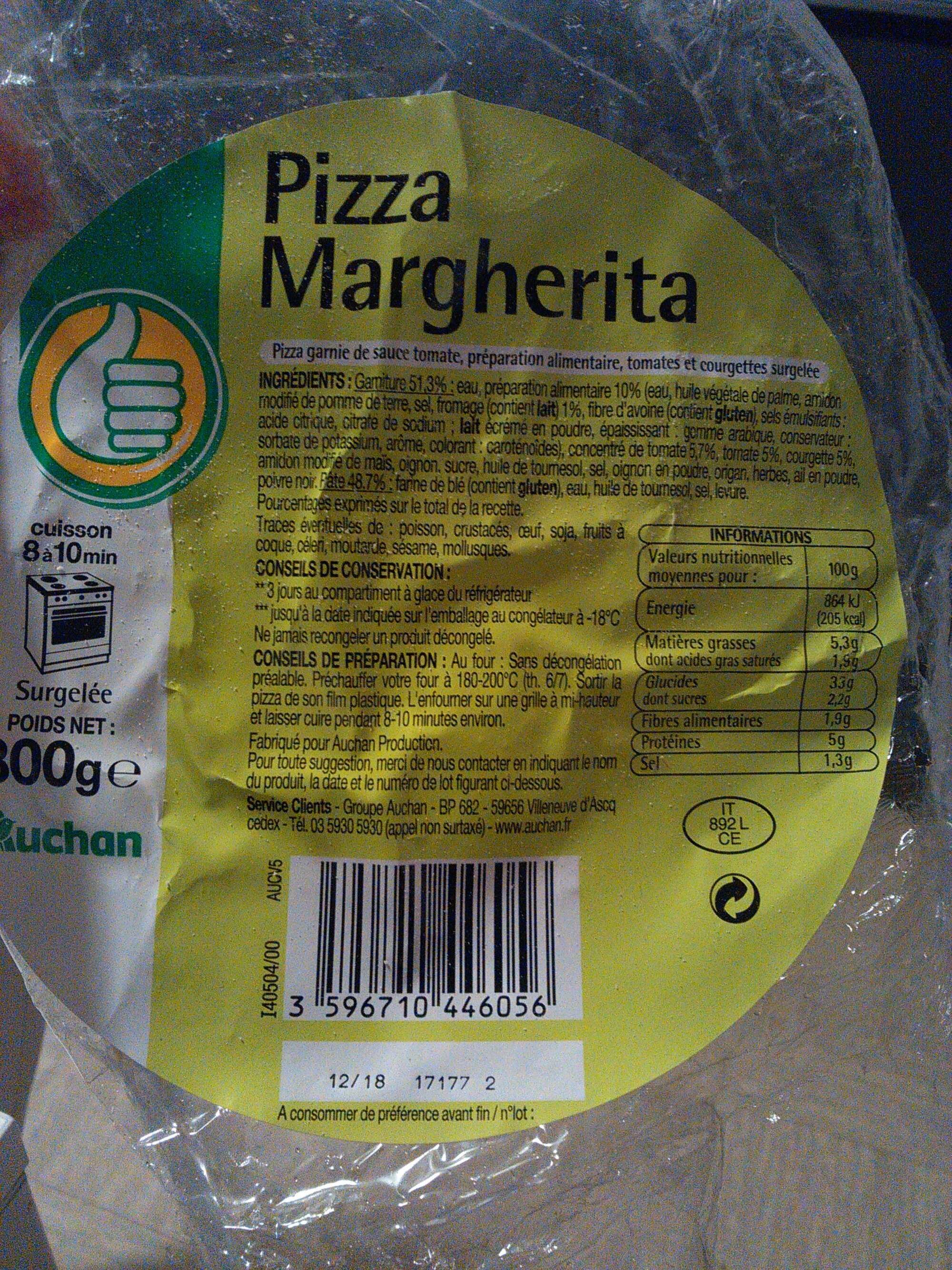 Pizza Margherita - Product - fr
