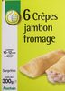 6 Crepes jambon fromage - Product