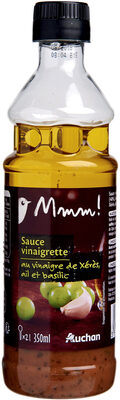 Sauce vinaigrette au vinaigre de Xérès, ail et basilic - Product - fr