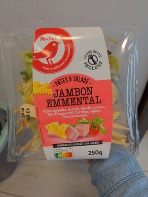 Pates & salade Jambon Emmental - Produkt - fr