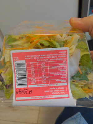 Pates & salade Jambon Emmental - Voedingswaarden - fr