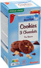 Cookies pur beurre 3 chocolats 150g - Produit
