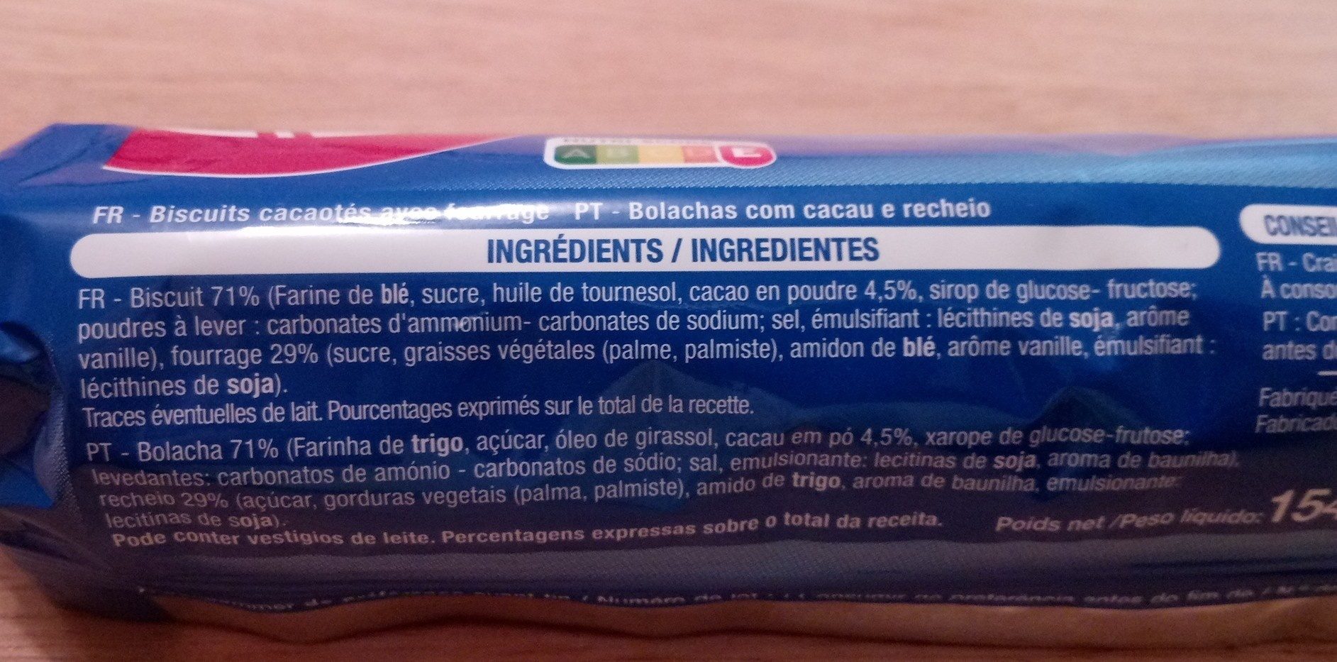 Cream'loop - Ingredients - fr