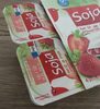Yaourts au soja sur lit de fraise aromatisée - Producto