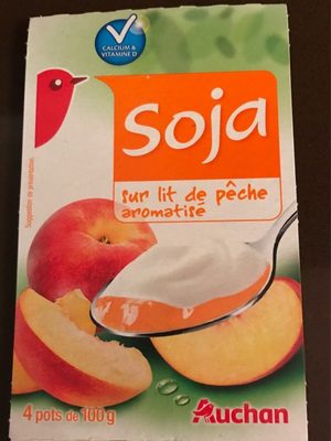 Soja sur lit de pêche aromatisé - Produit
