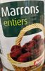 Marrons entiers - Product