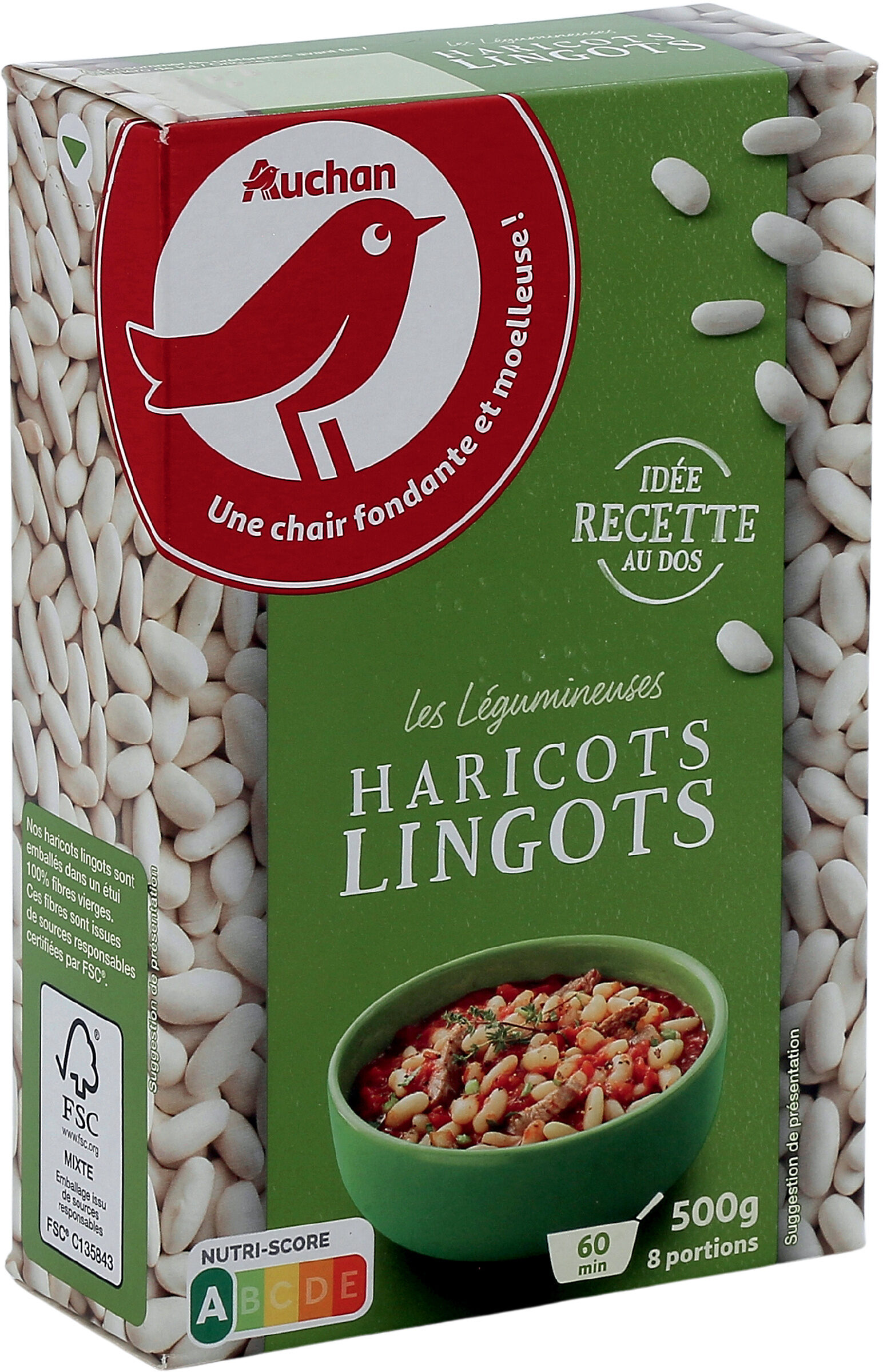 Haricots lingots - Product - fr