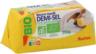 Beurre moulé demi-sel bio - Produkt - fr