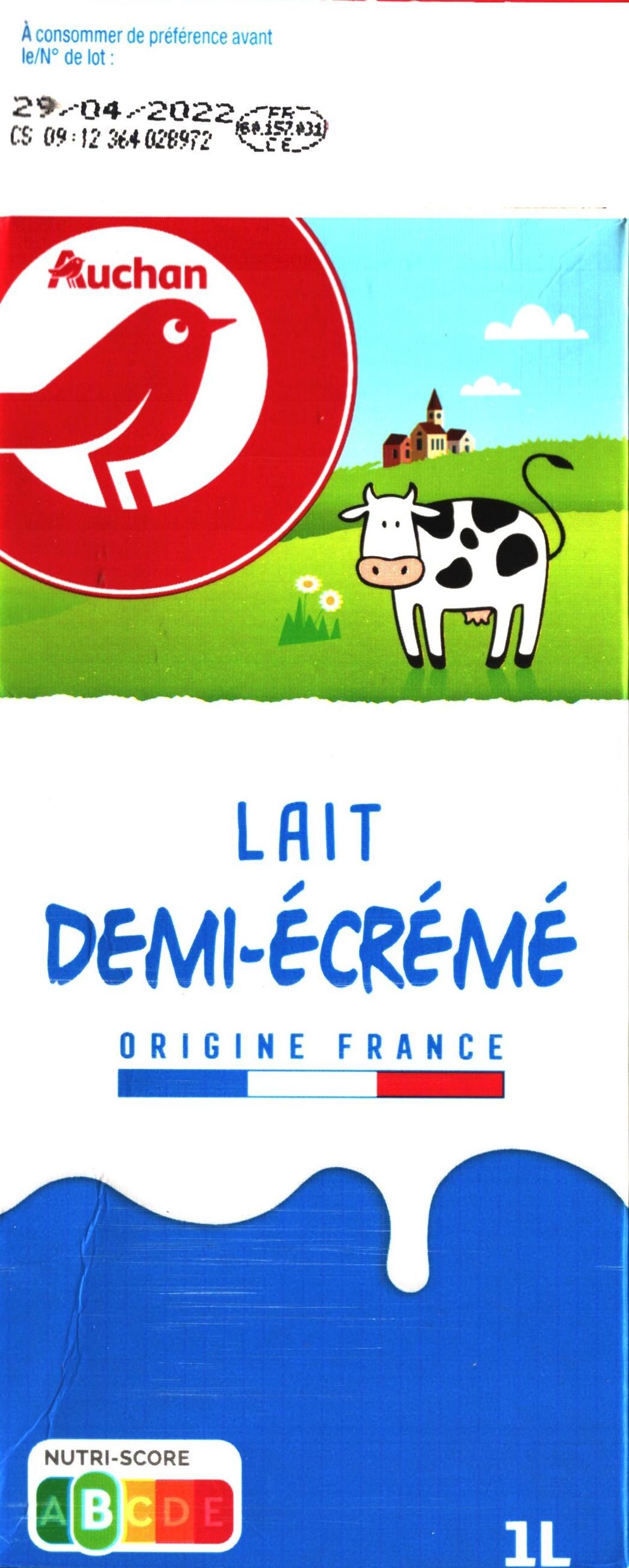 LAIT DEMI-ÉCRÉMÉ - Product - fr