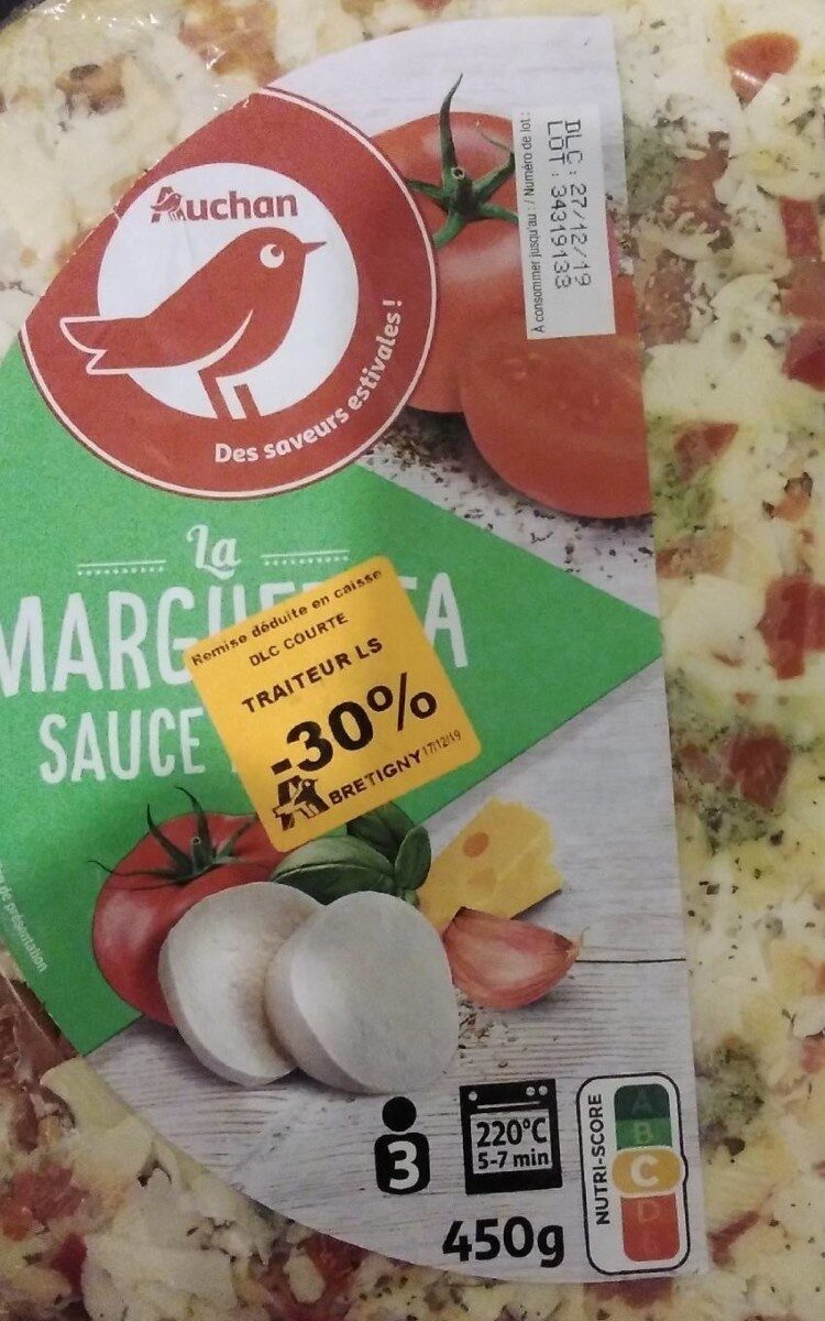 La Marguerita pizza - Product - fr