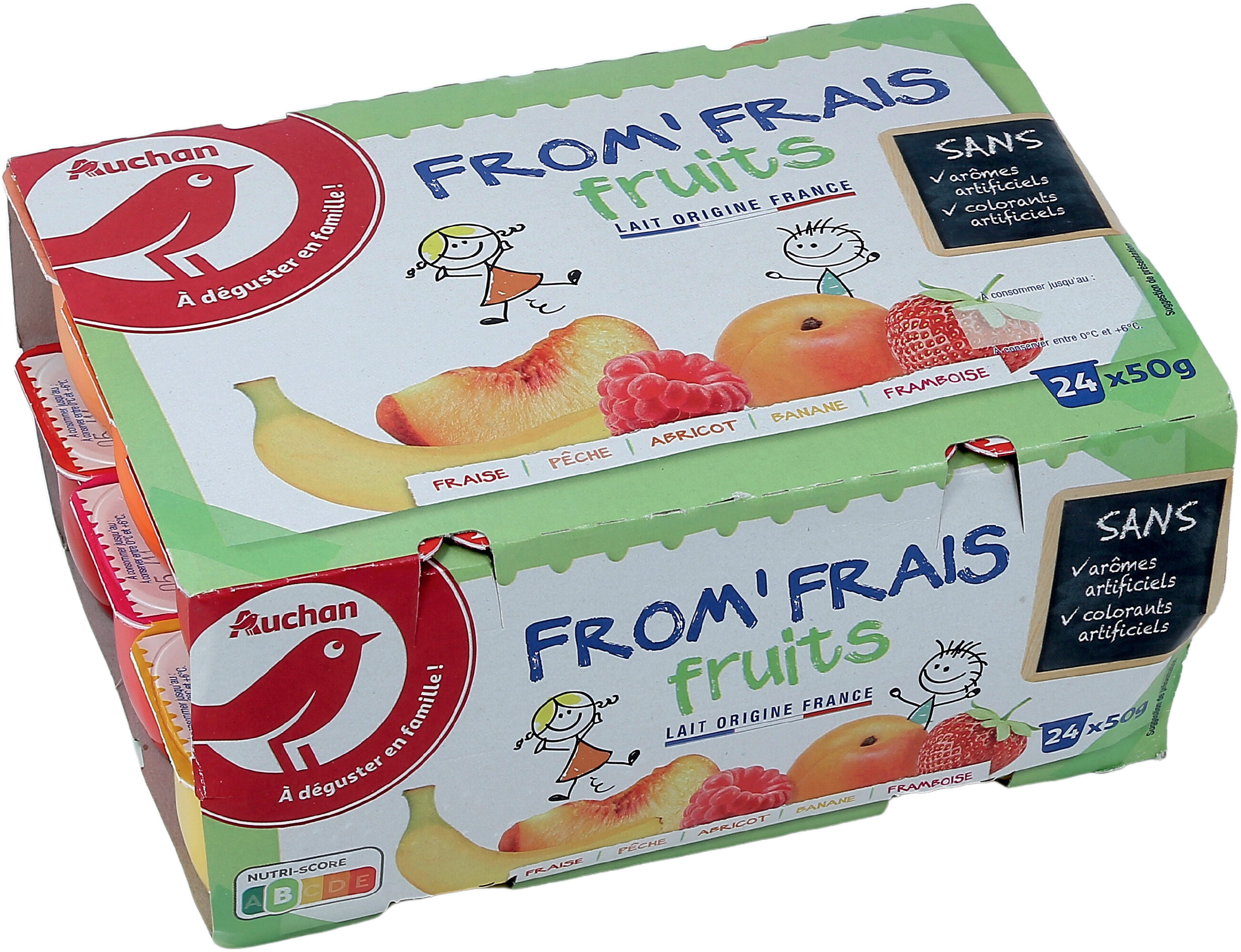 FROM' FRAIS FRUITS SANS arômes artificiels colorants artificiels - Product - fr