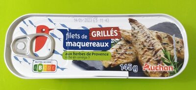 Filets de maquereaux grillés aux herbes de Provence - Product - fr