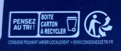 Auchan oeufs plein air label rouge x12 - Recycling instructions and/or packaging information - fr