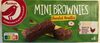 Auchan Mini brownies chocolat noisettes - نتاج