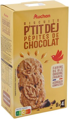 Biscuits P'tit Déj Pépites de Chocolat - Produit
