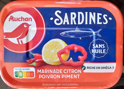 Sardines marinade citron poivron piment - Produkt - fr