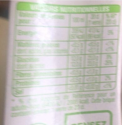 Pur jus d'ananas bio - Nutrition facts - fr