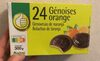 24 Génoises orange - Product